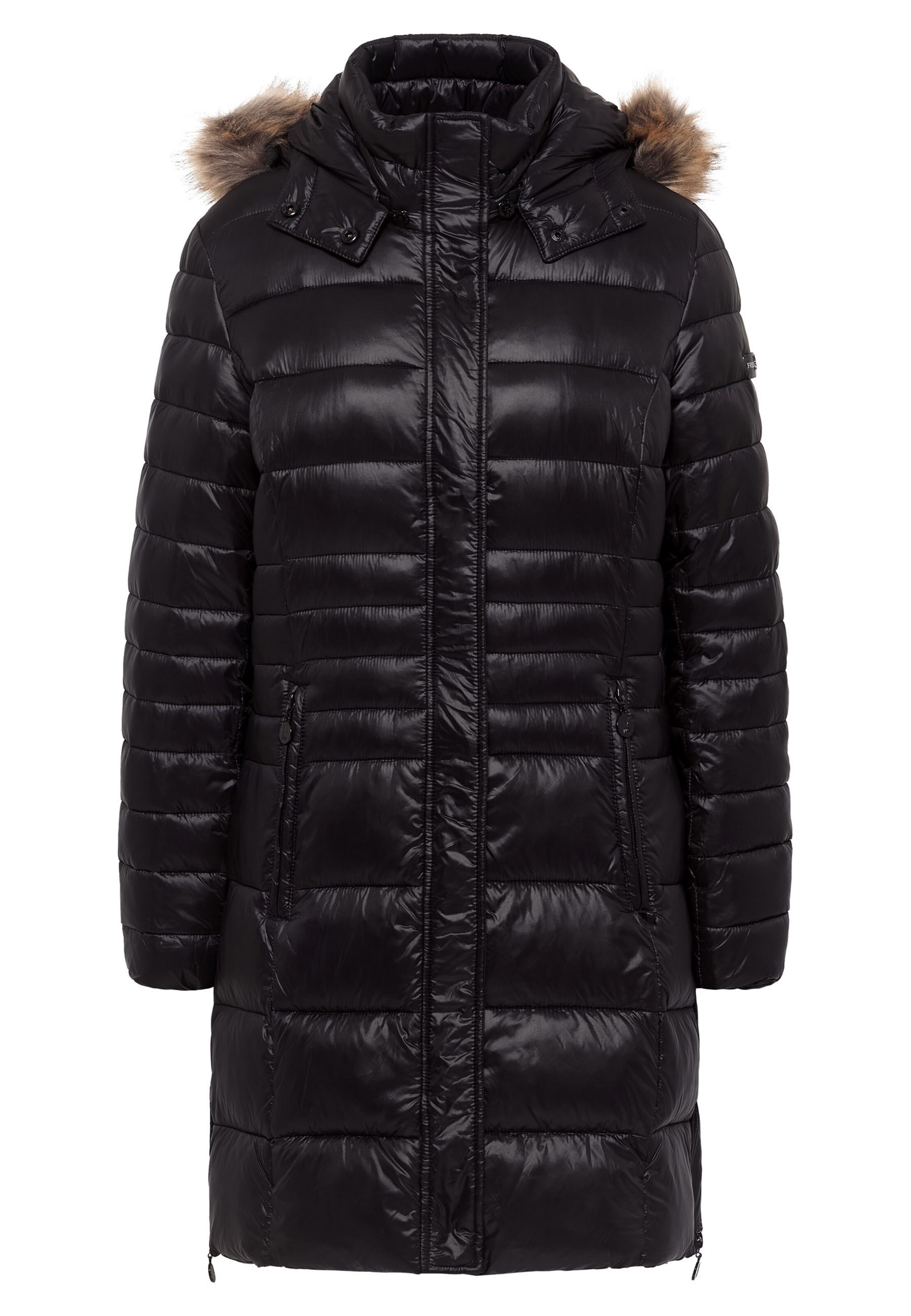 Frieda & Freddies Winter Coat in Black: front