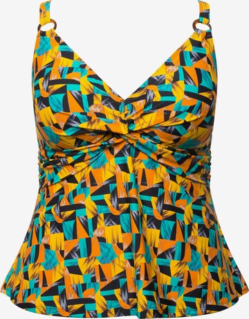 Ulla Popken Triangel Tankini in Gemengde kleuren