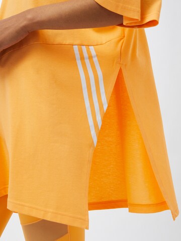 oranžinė ADIDAS PERFORMANCE Sportiniai marškinėliai