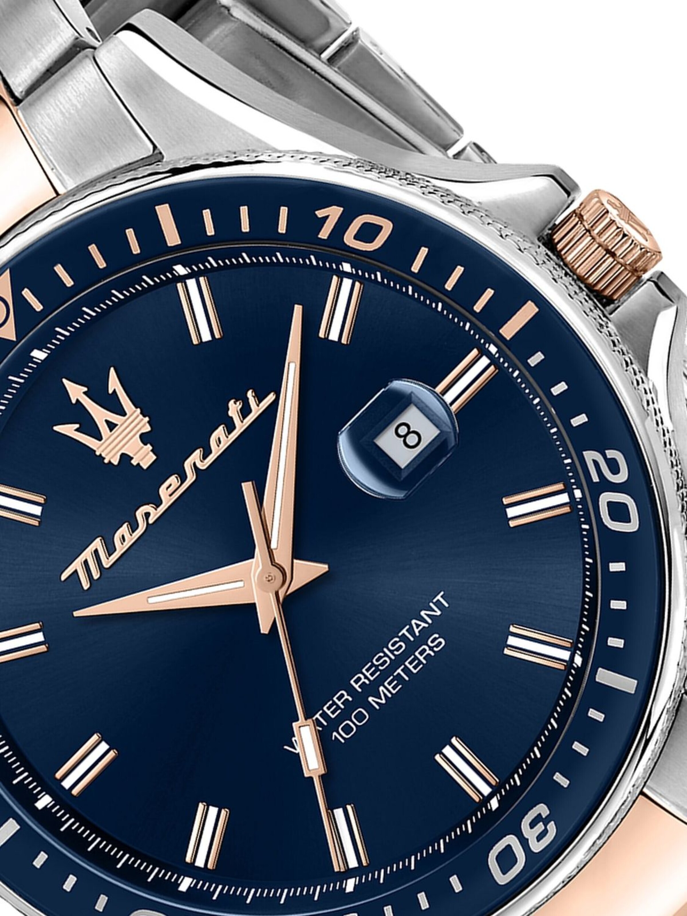 Maserati Analoog horloge in Zilver