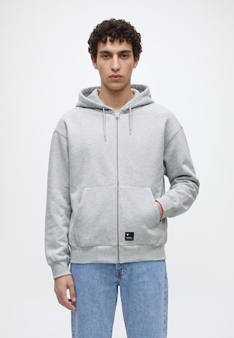 Veste de survêtement 'Norton' Vintage Industries en gris : devant
