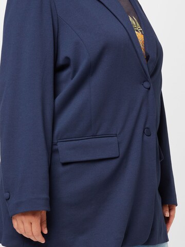 Fransa Curve - Blazer 'Blenda' en azul