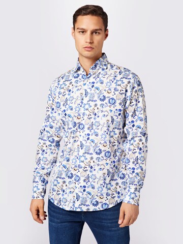 ETON Regular fit Button Up Shirt in Blue: front