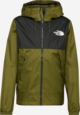 THE NORTH FACE Куртка в спортивном стиле 'MOUNTAIN' в Зеленый: спереди