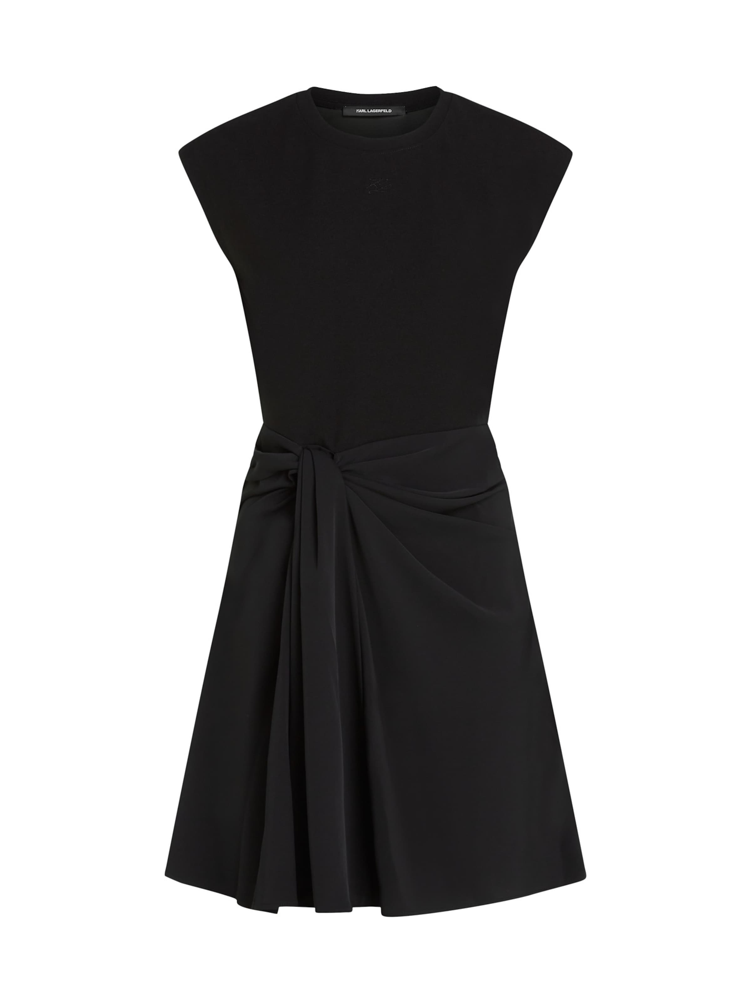 Karl Lagerfeld Φόρεμα σε μαύρο: μπροστά