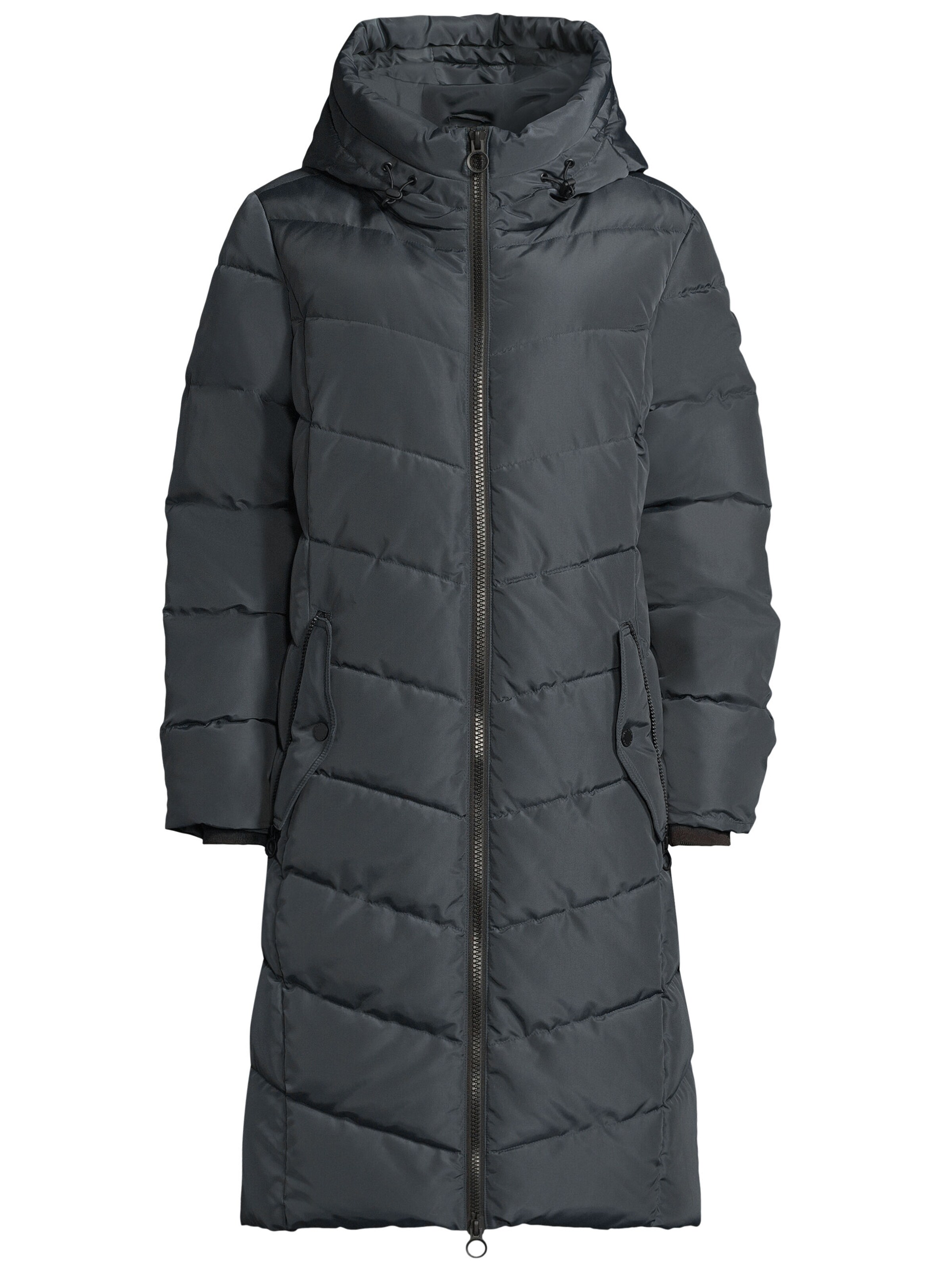 New View Winter coat in Blue: front