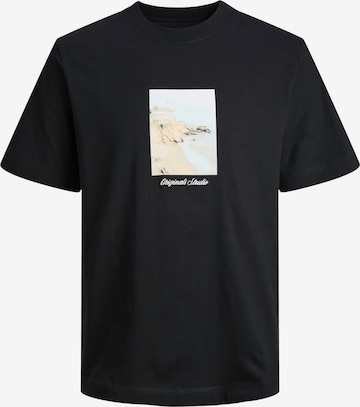 JACK & JONES T-Shirt 'JORNORREBRO' in Schwarz: Vorderseite