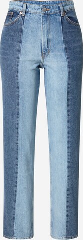 Monki Regular Jeans in Blauw: voorkant