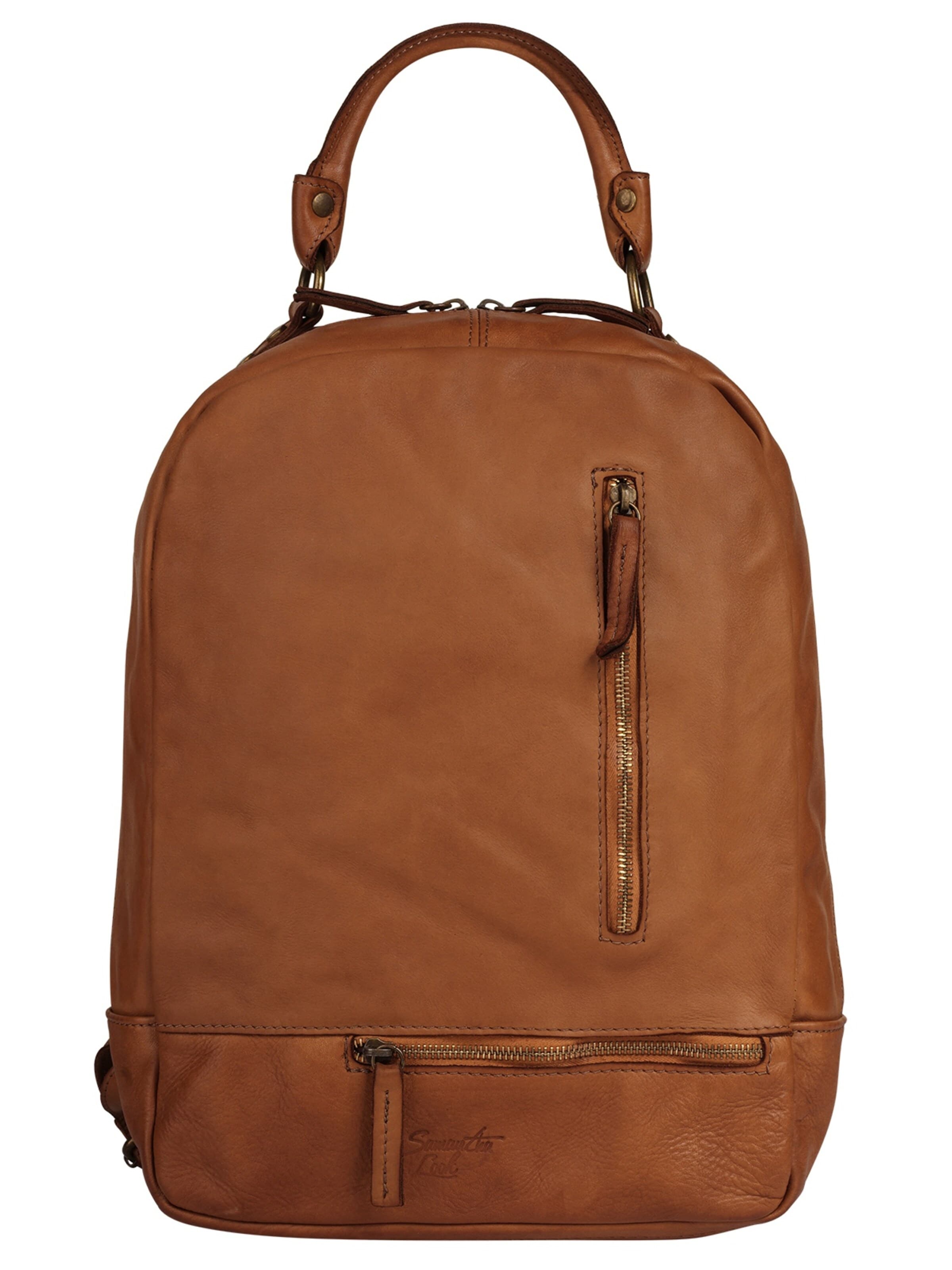 Sac à dos Samantha Look en marron : devant