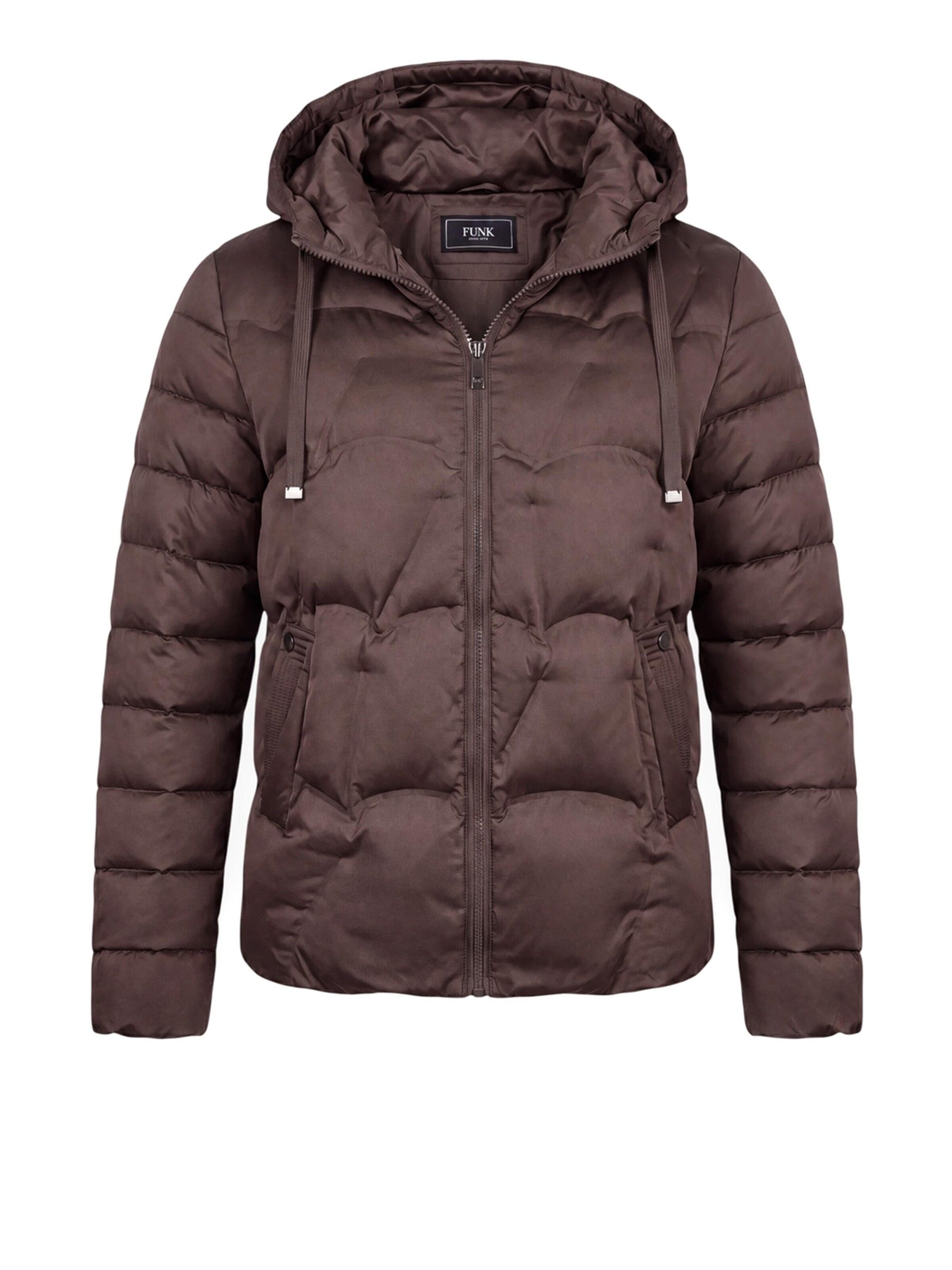 Funk since 1776 Winter Jacket in Brown: front