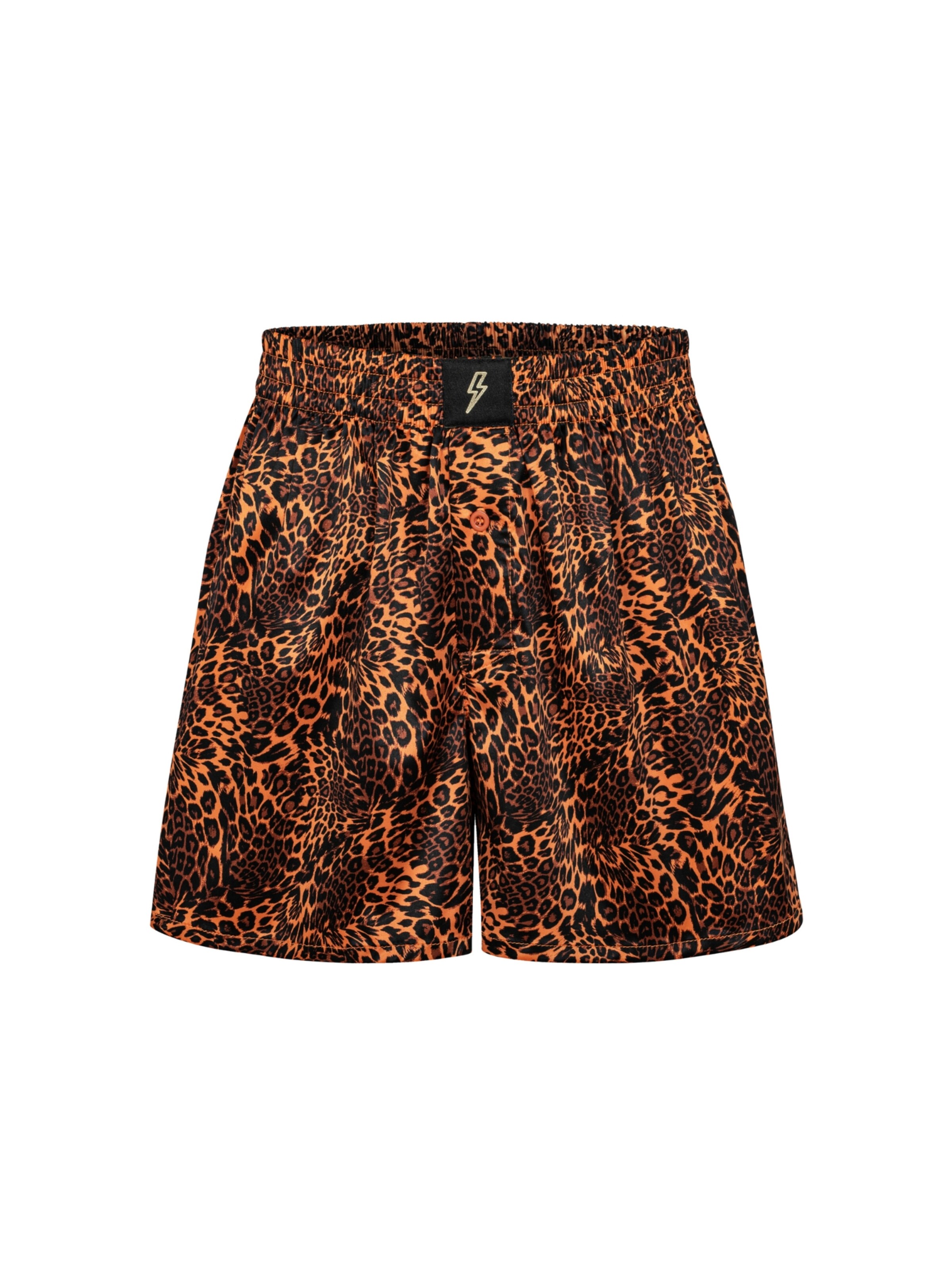 EKCENTRIK Loose fit Trousers 'Leopard' in Orange: front