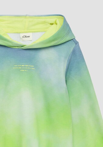 s.Oliver Sweatshirt in Grün