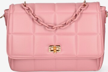 Borsa a mano 'Borsa a mano Solange ecopelle vegana con catena - Diana & Co' di Diana&Co. in rosa: frontale