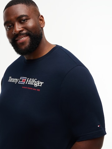 Tommy Hilfiger Big & Tall Tričko – modrá