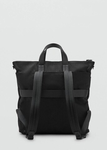 MANGO MAN Backpack in Black