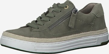 JANA Sneakers laag in Groen: voorkant