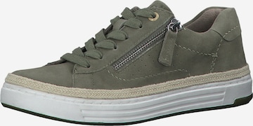 JANA Sneakers laag in Groen: voorkant