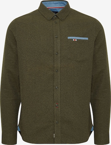 FQ1924 Button Up Shirt 'Steven' in Green: front