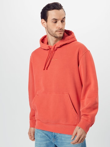 ADIDAS ORIGINALS Sweatshirt in Oranje: voorkant