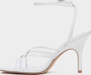 Estro - Sandalias '3112-9' en blanco: frente