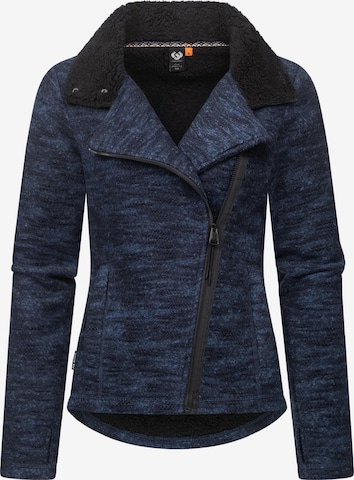 Giacca di pile 'Saskie' di Ragwear in blu: frontale
