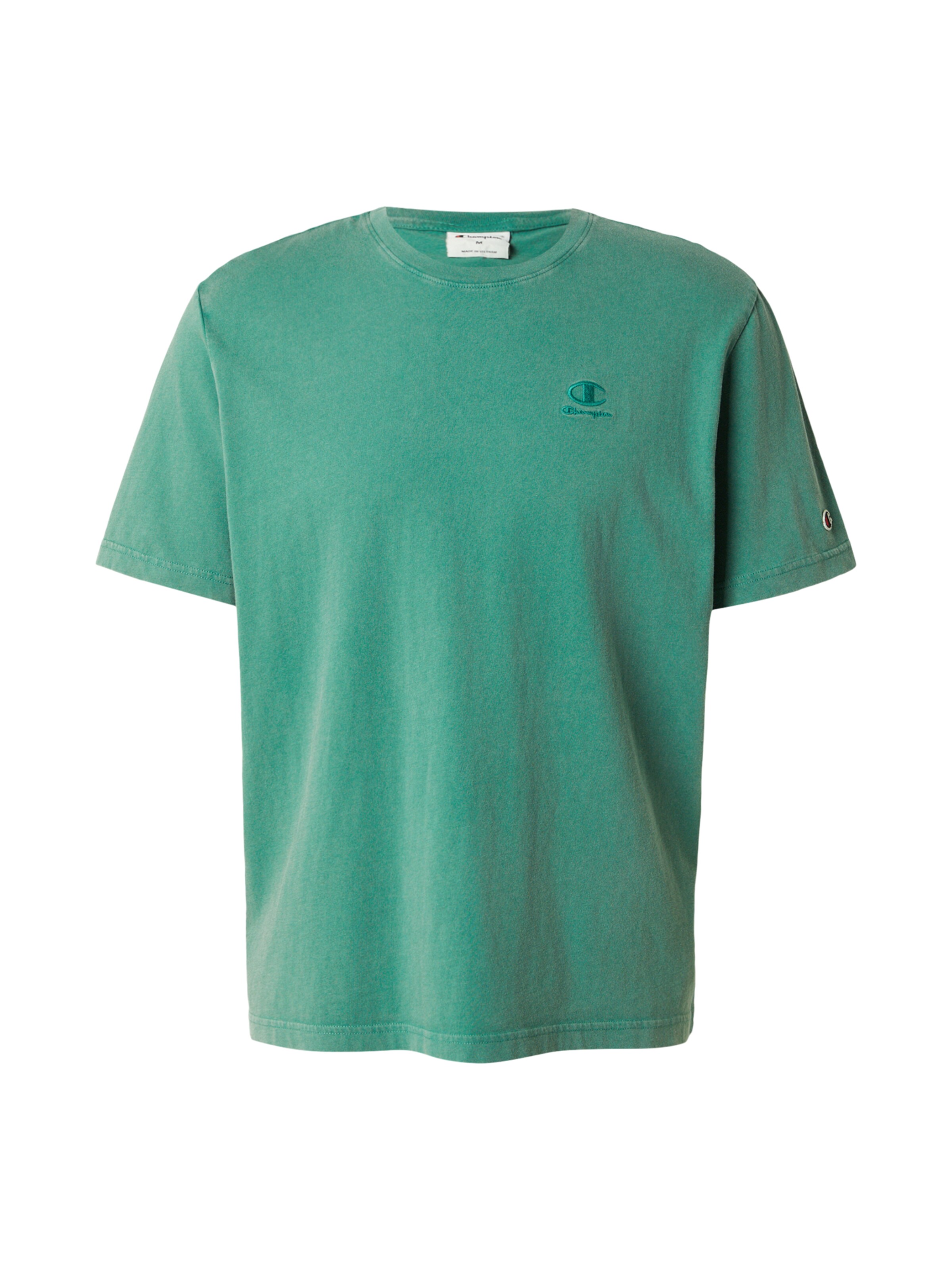 T-Shirt Champion Authentic Athletic Apparel en vert : devant