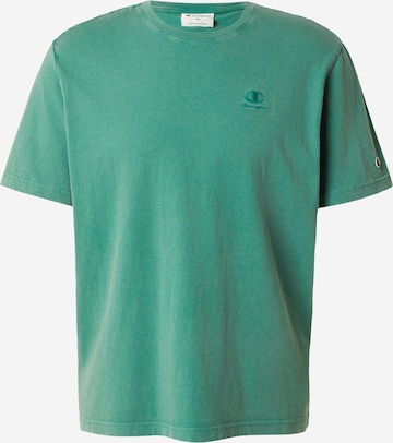 T-Shirt Champion Authentic Athletic Apparel en vert : devant
