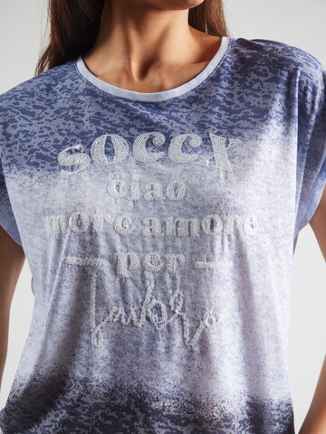 T-shirt Soccx en bleu