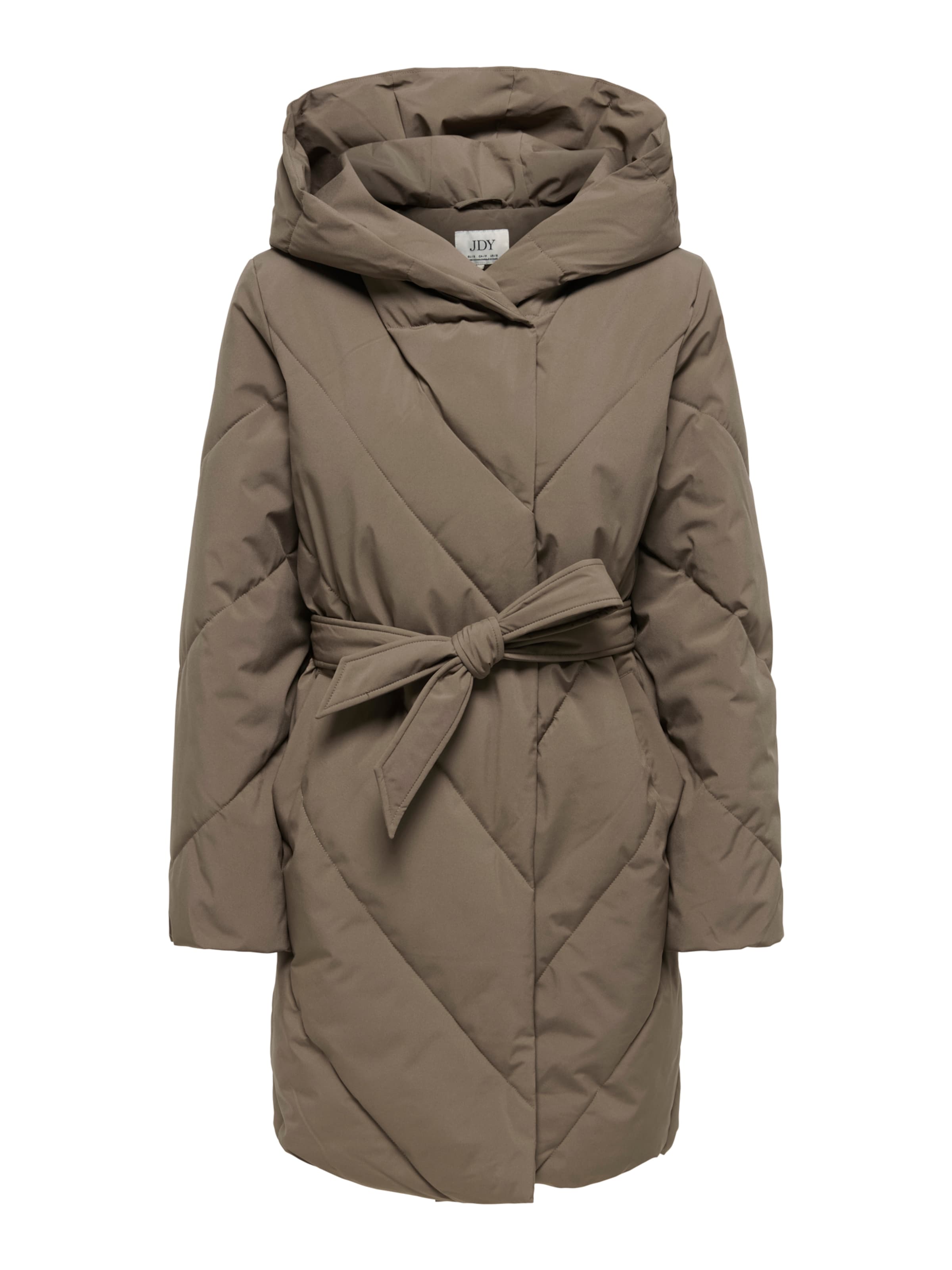 JDY Winterjas 'JDYVILLON' in Bruin: voorkant