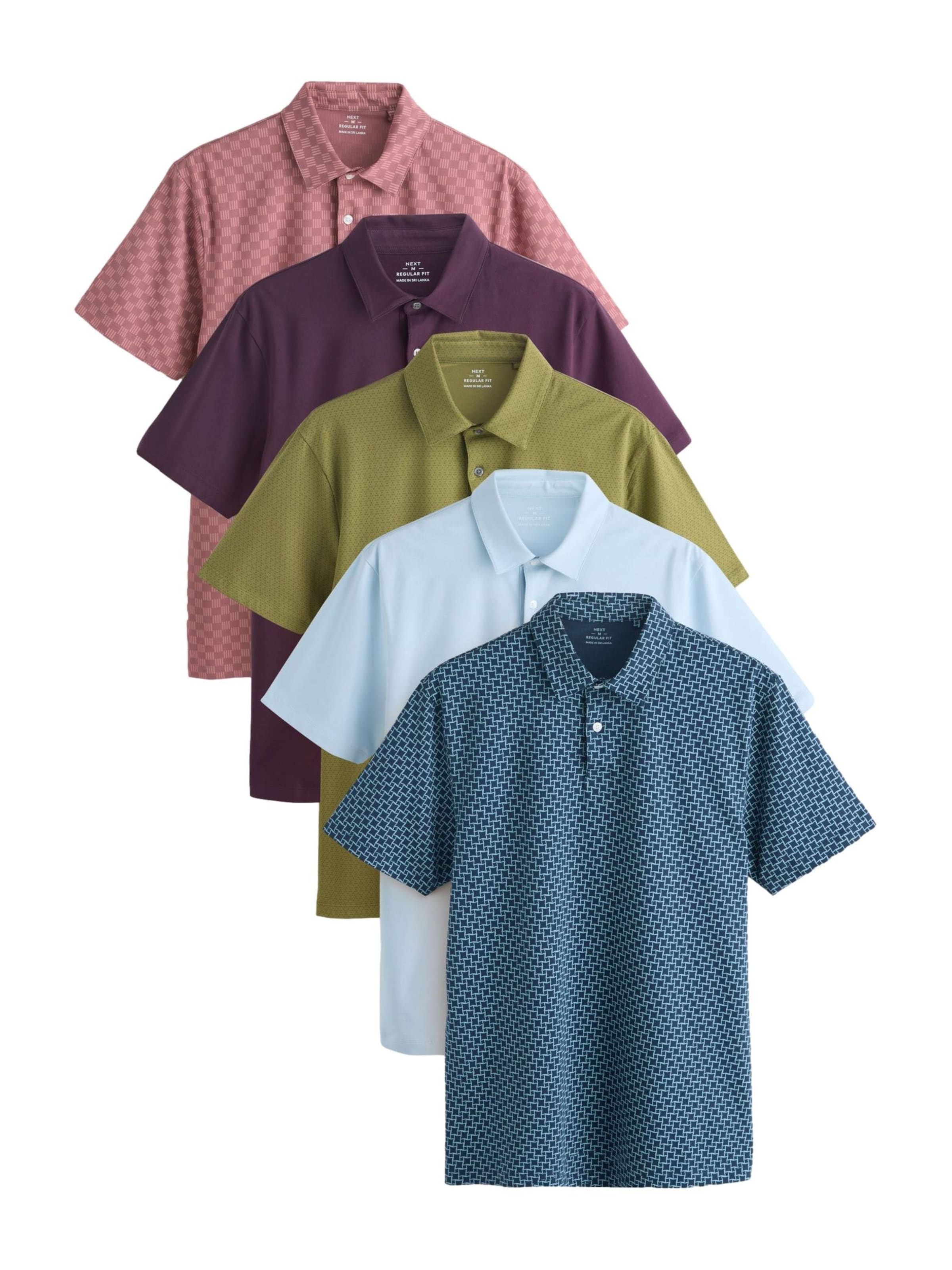 Next Shirt in Blue: front