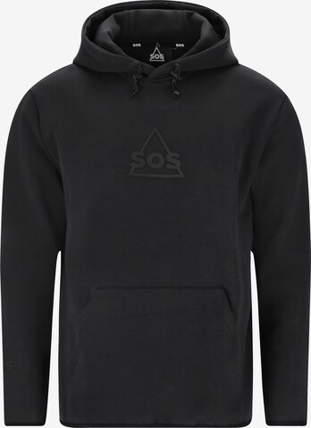 SOS Sweatshirt 'Vail' in Schwarz: predná strana