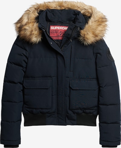 Superdry Zimska jakna 'Everest' | progasto bež / marine barva, Prikaz izdelka