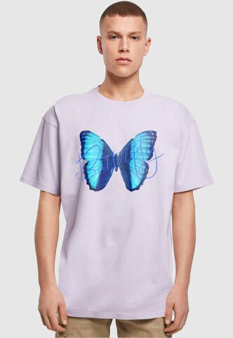 T-Shirt Merchcode en violet : devant