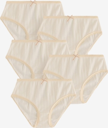 smėlio Next Apatinės kelnaitės: priekis