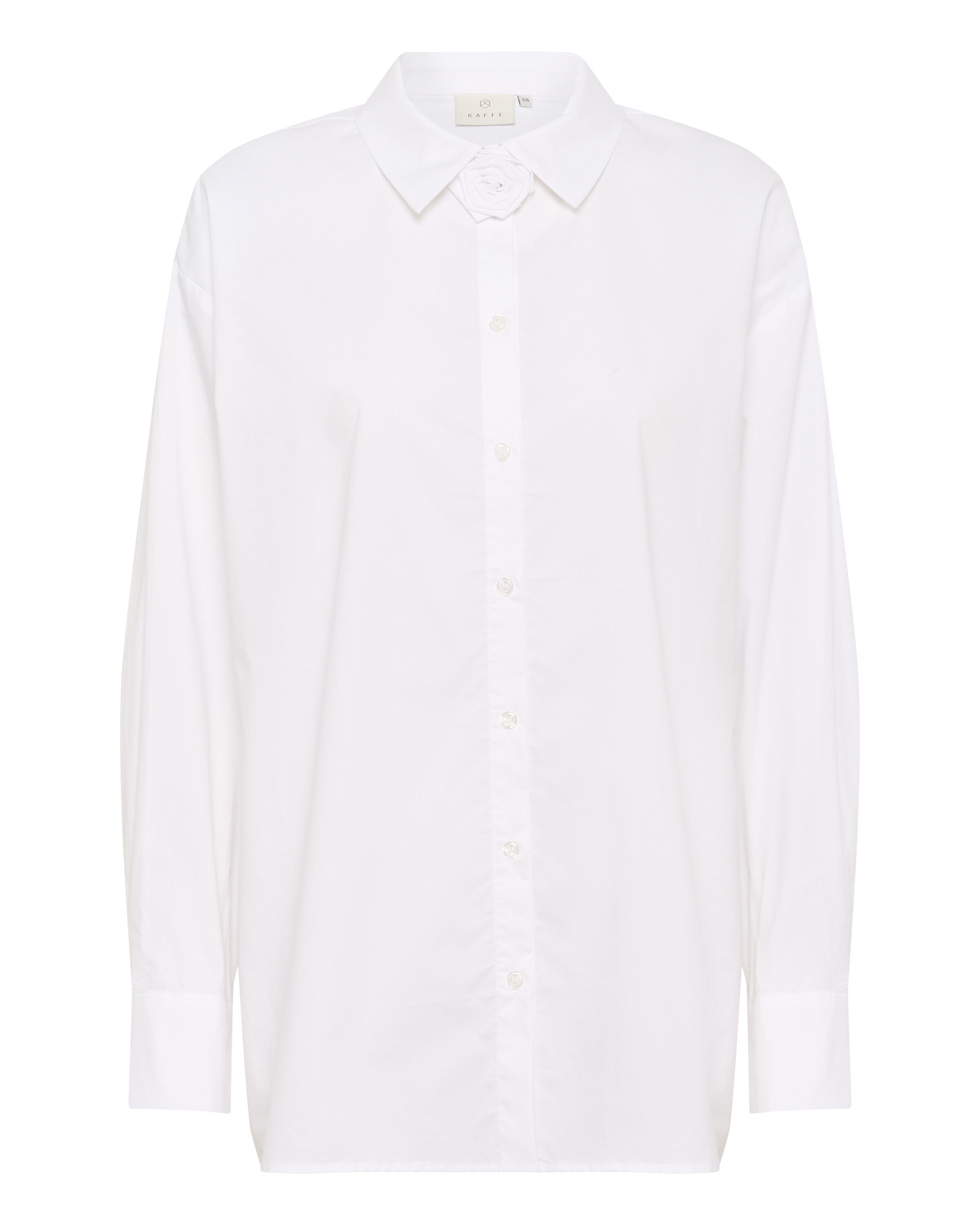 Kaffe Bluse 'Mira' in Weiß: Vorderseite