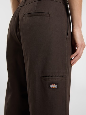 Wide Leg Pantalon chino DICKIES en marron