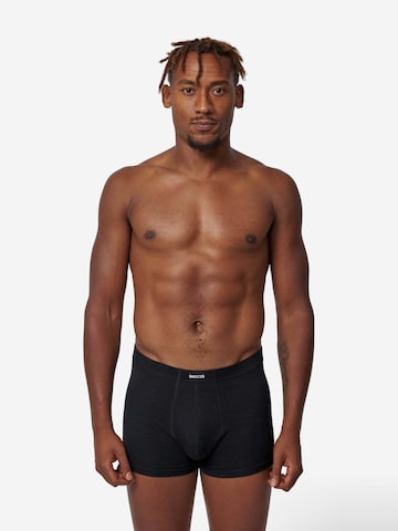 SNOCKS Boxershorts in Schwarz: Vorderseite