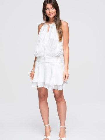 Robe de soirée Ombre en blanc