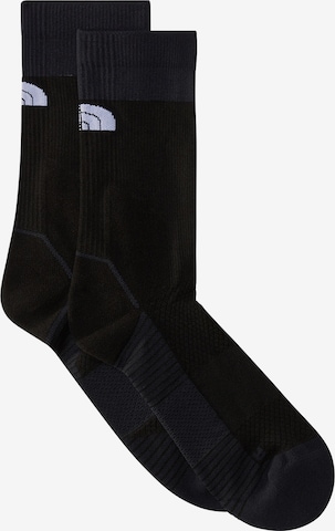 Chaussettes de sport 'TRAIL RUN SOCK CREW' THE NORTH FACE en noir : devant