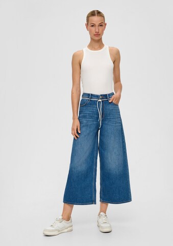 Wide Leg Jean 'Suri' s.Oliver en bleu