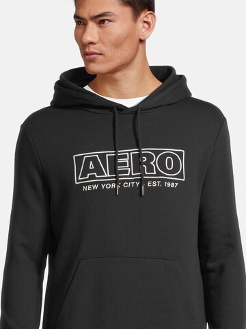 Sweat-shirt 'HERITAGE' AÉROPOSTALE en noir