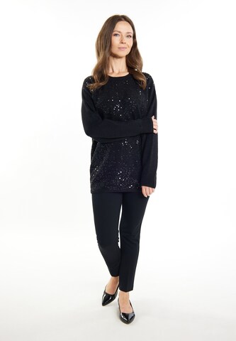 usha BLACK LABEL Pullover 'Nowles' in Schwarz