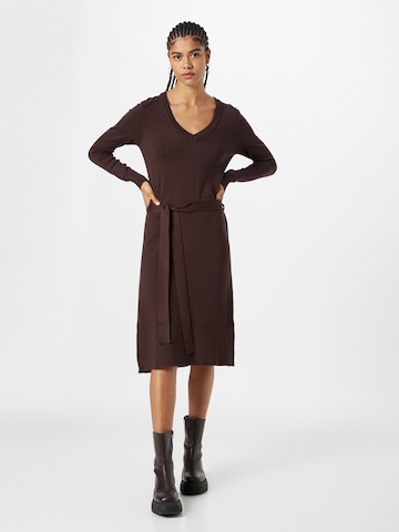 Robes en maille 'HOTTI' SISTERS POINT en marron : devant