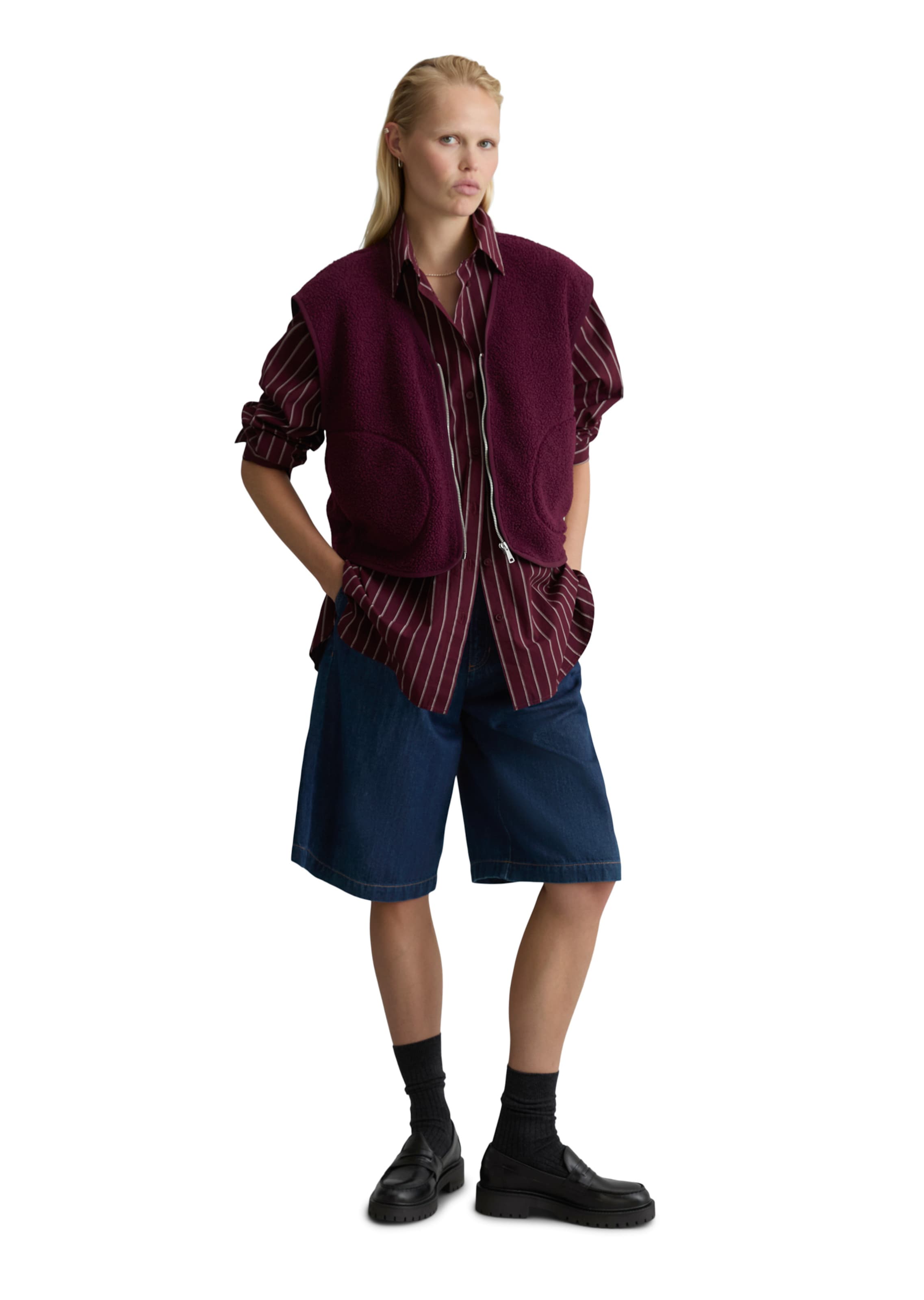 Marc O'Polo DENIM Bodywarmer in Rood