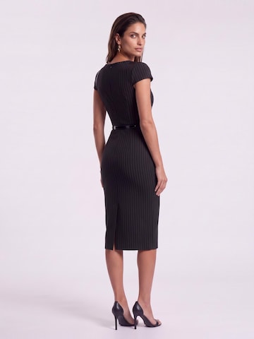 AUDRAY - Vestido de tubo 'MARRLENE' en negro