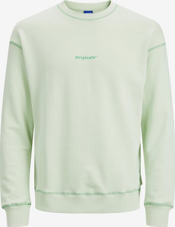 JACK & JONES Sweatshirt in Green: front