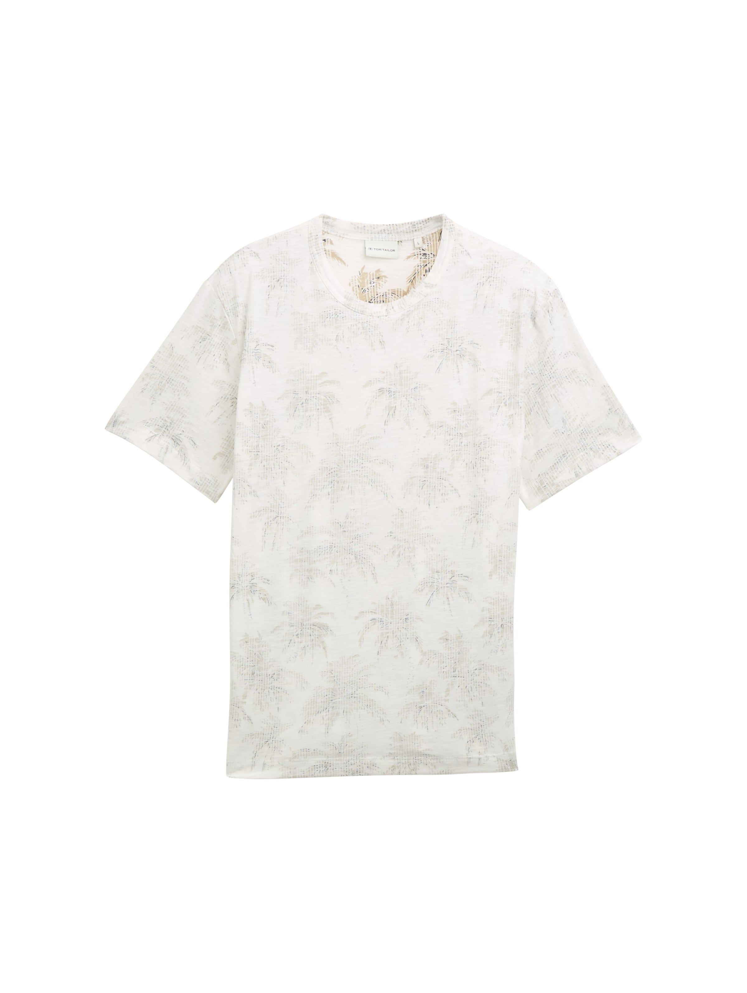 TOM TAILOR T-Shirt in Weiß: Vorderseite