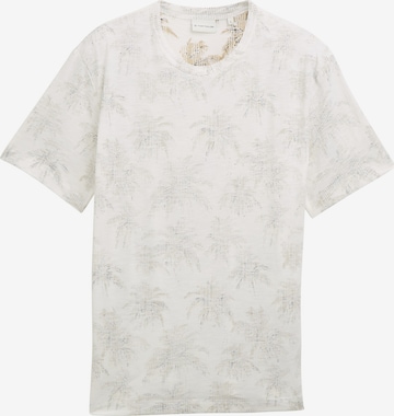 TOM TAILOR T-Shirt in Weiß: Vorderseite