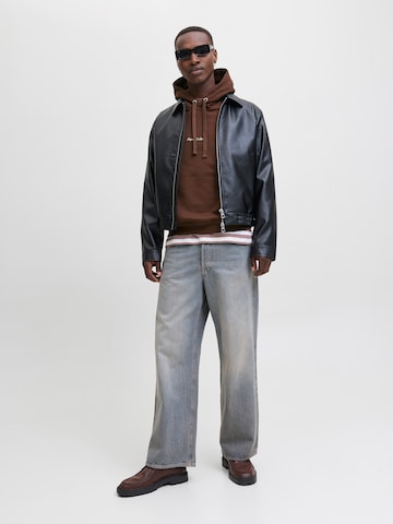 JACK & JONES Μπλούζα φούτερ 'JORNORREBRO' σε καφέ