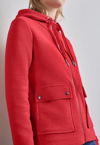 STREET ONE Sweatjacke in Rot